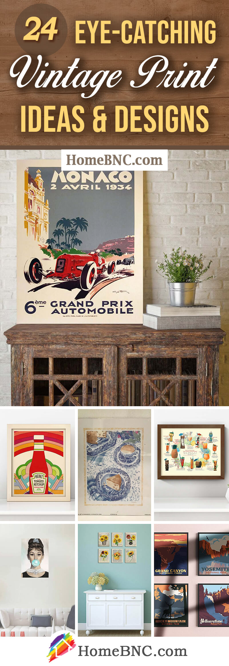 Best Vintage Posters and Print Ideas