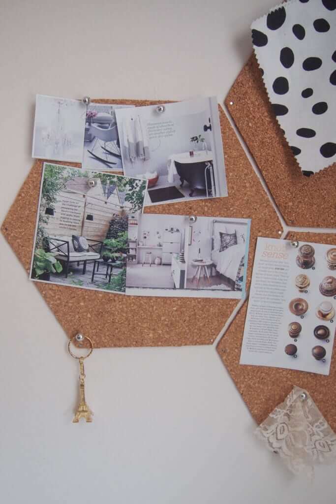 Cute and Quirky Cork Honeycomb Photo Hub