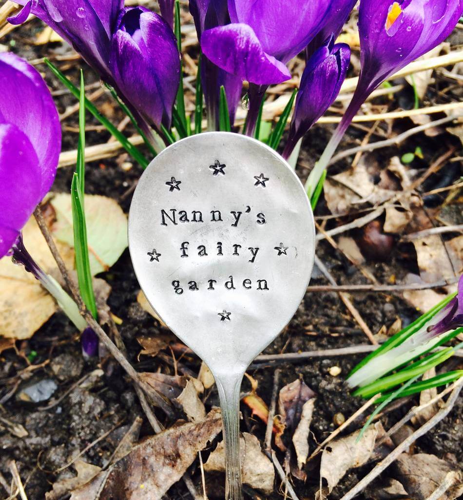 Cute and Customized Spoon Herb Marker