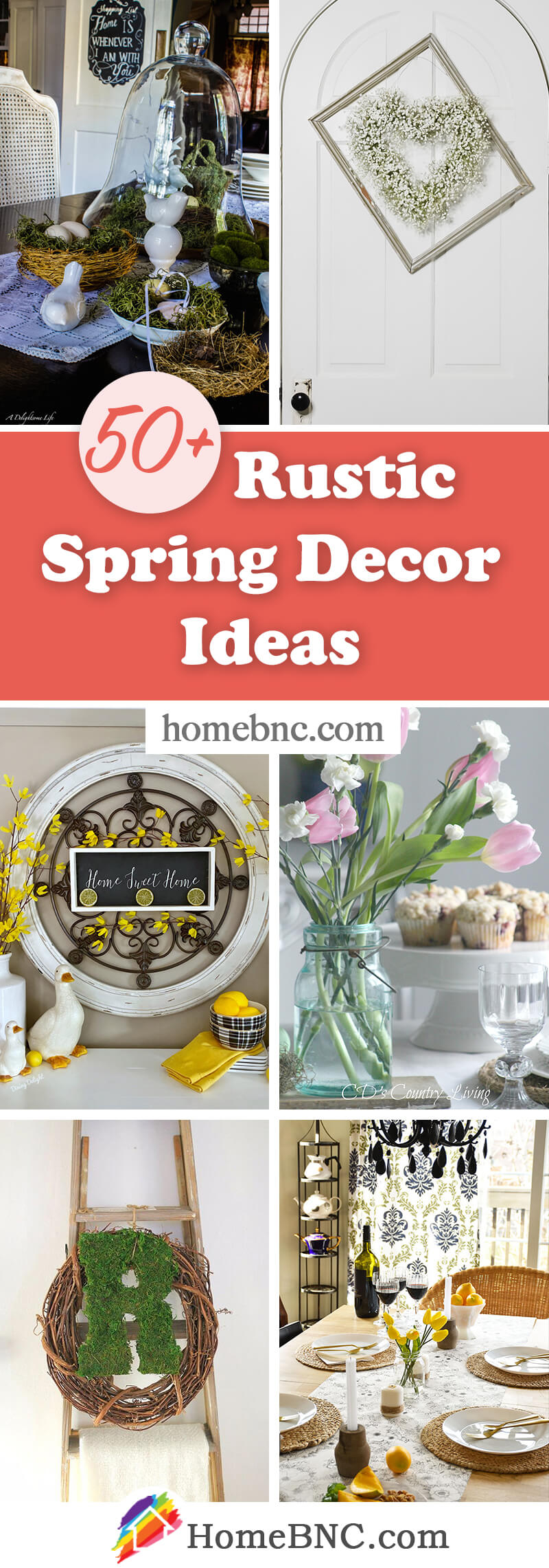 Rustic Farmhouse Spring Decor Ideas