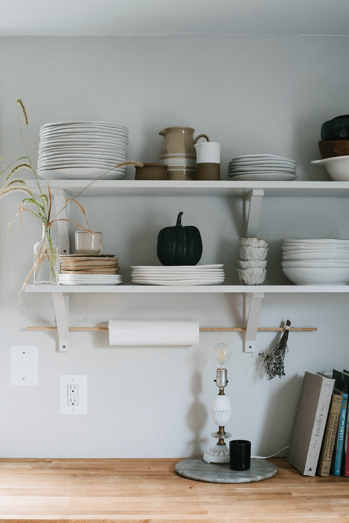 Simple and Trusty Shelves in Bright White