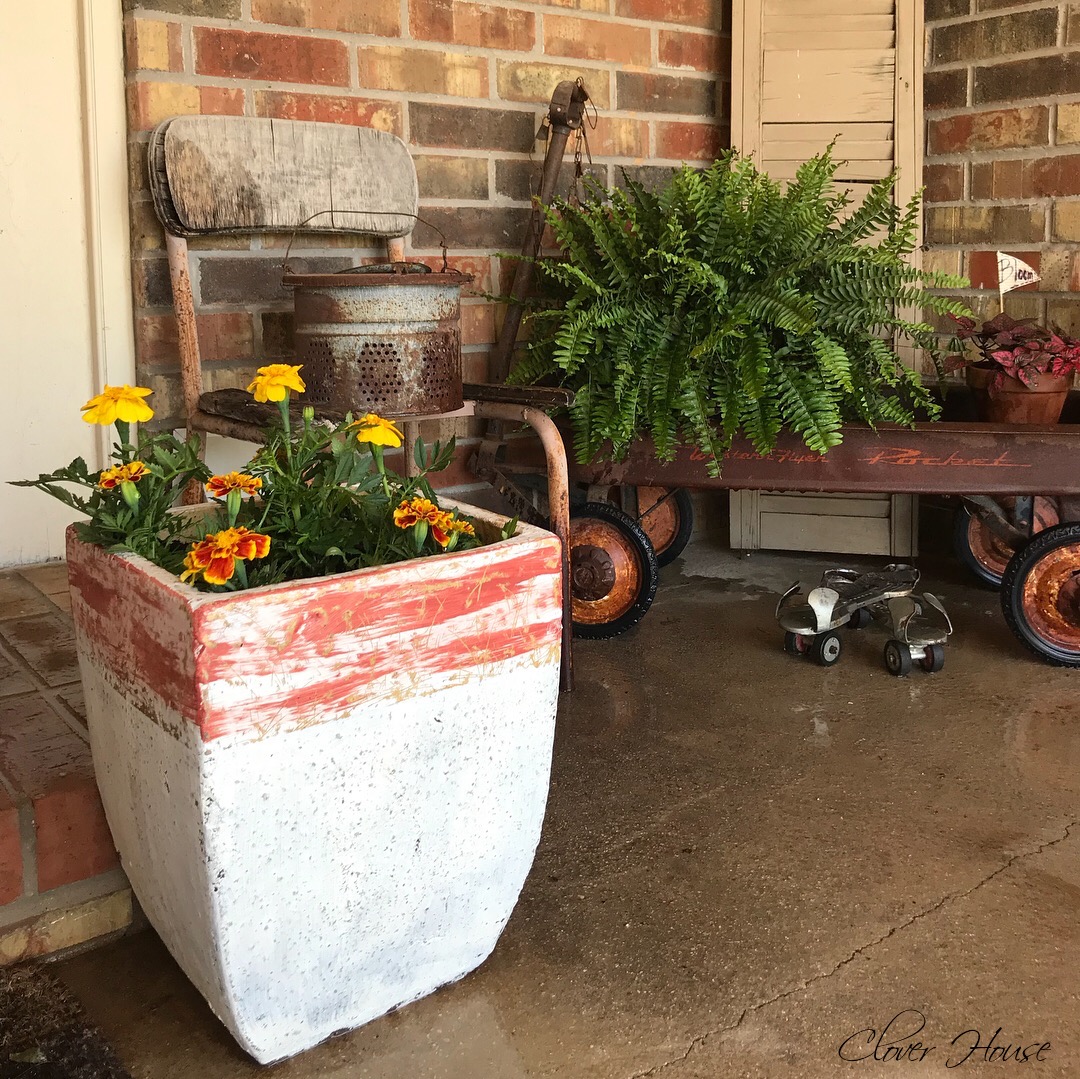 Distinctive Pretty Flower Pot Makeover