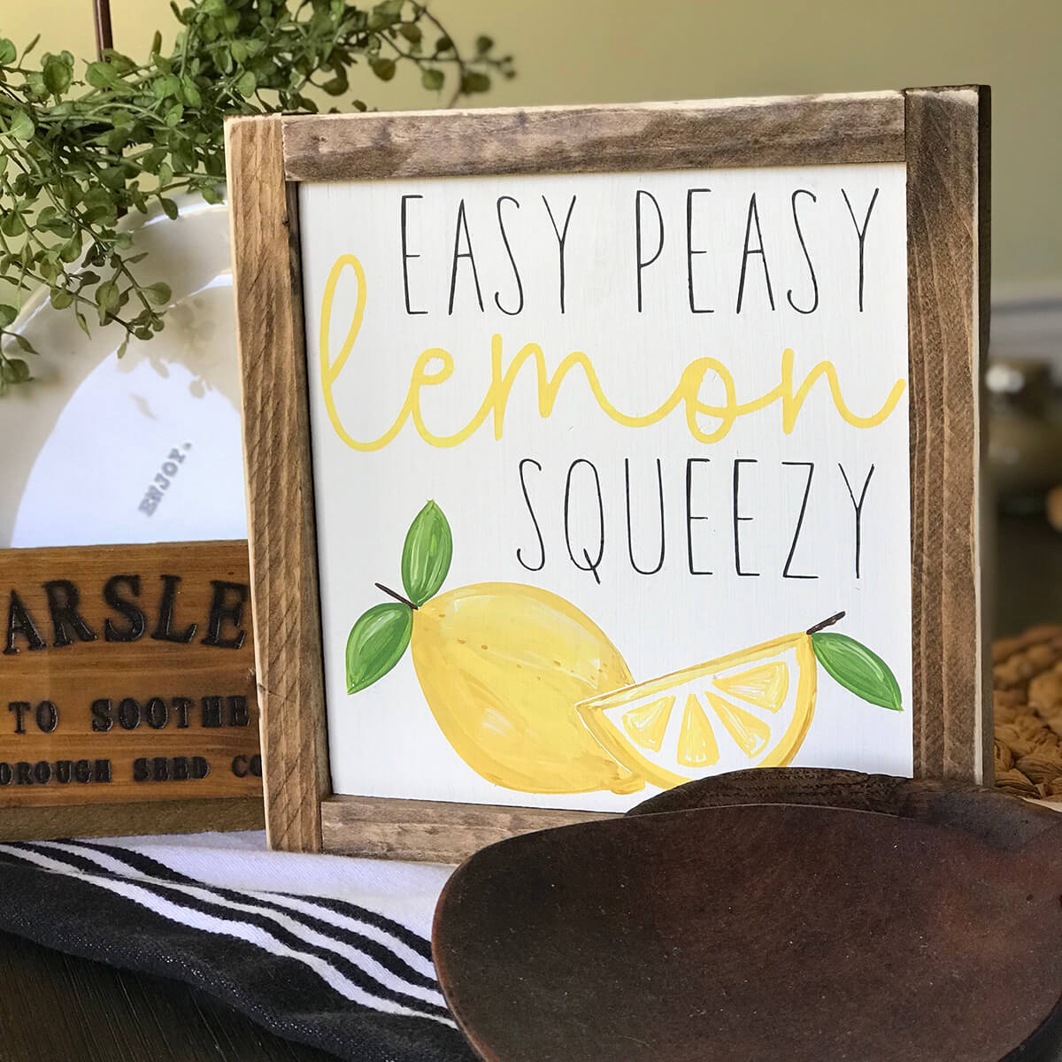 Refreshing and Fun Summertime Lemon Wall Art