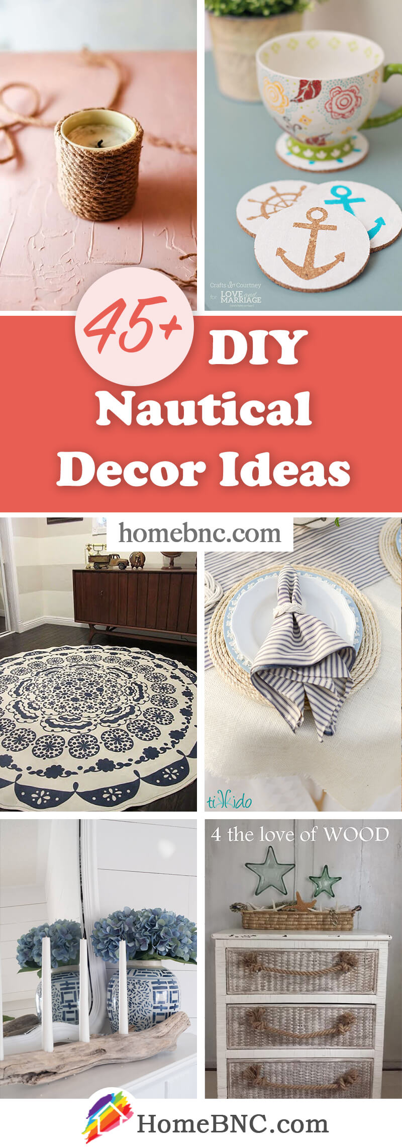 Cheap DIY Nautical Decorations