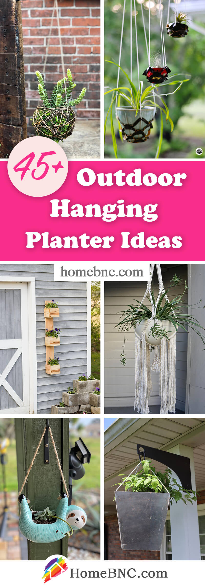 Outdoor Hanging Planters