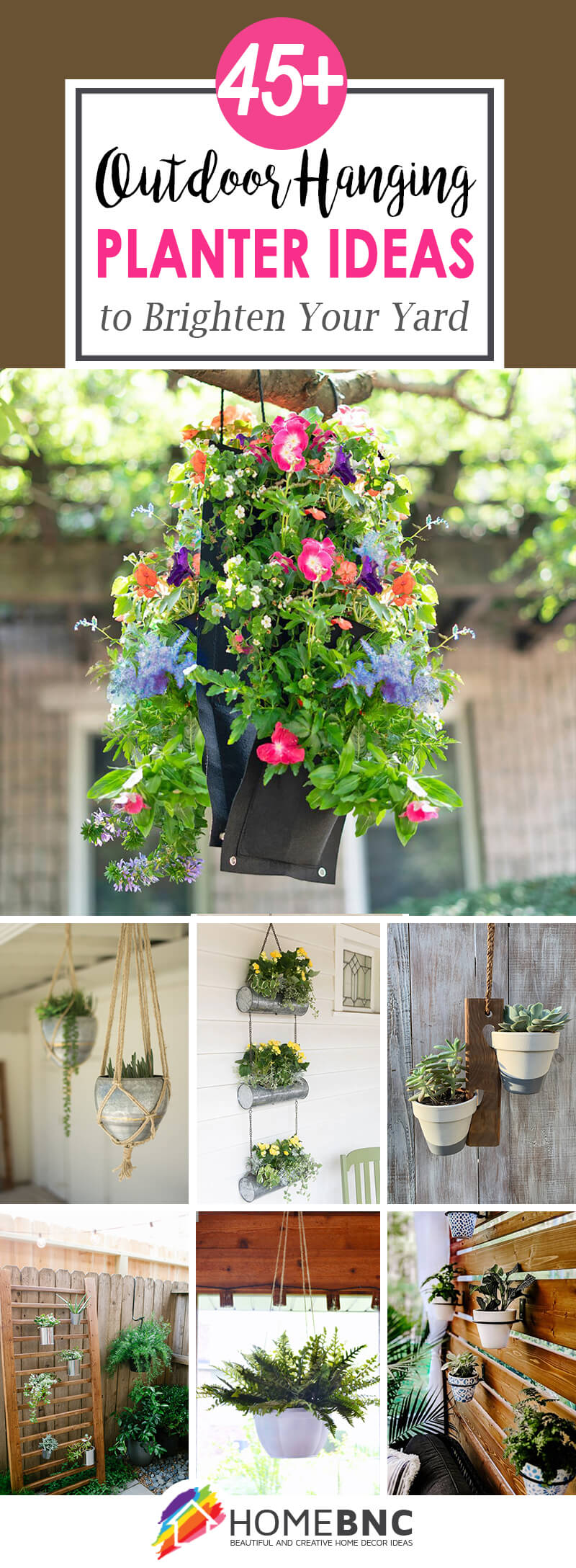 Best Outdoor Hanging Planter Ideas