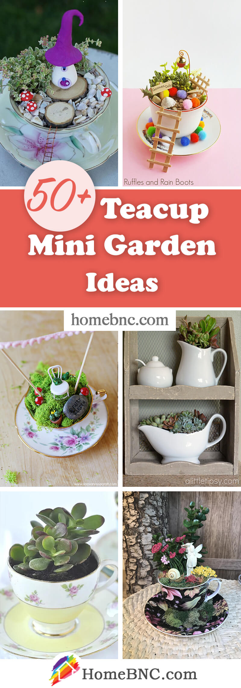 Teacup Mini Garden Ideas