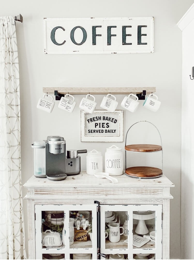 Modern Farmhouse Dunn Decor Coffee Station