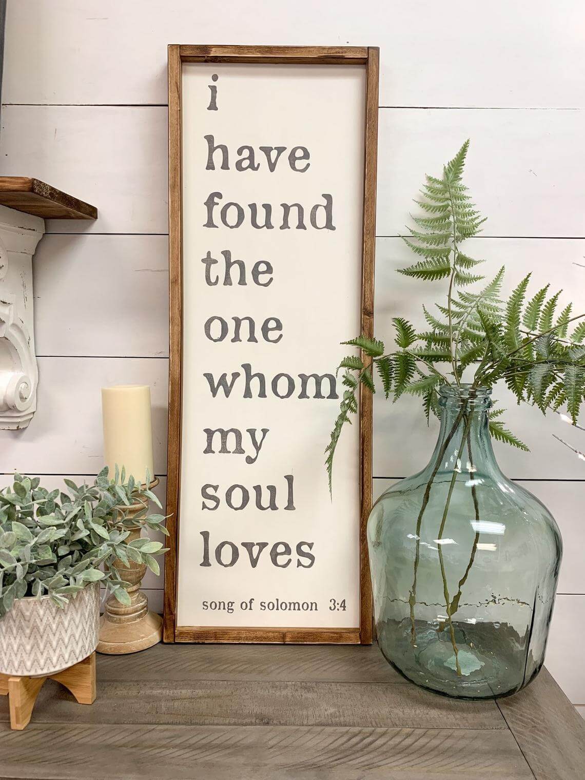 Song of Solomon Romantic Farmhouse Sign