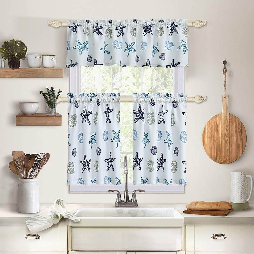 Starfish Coastal Window Treatment