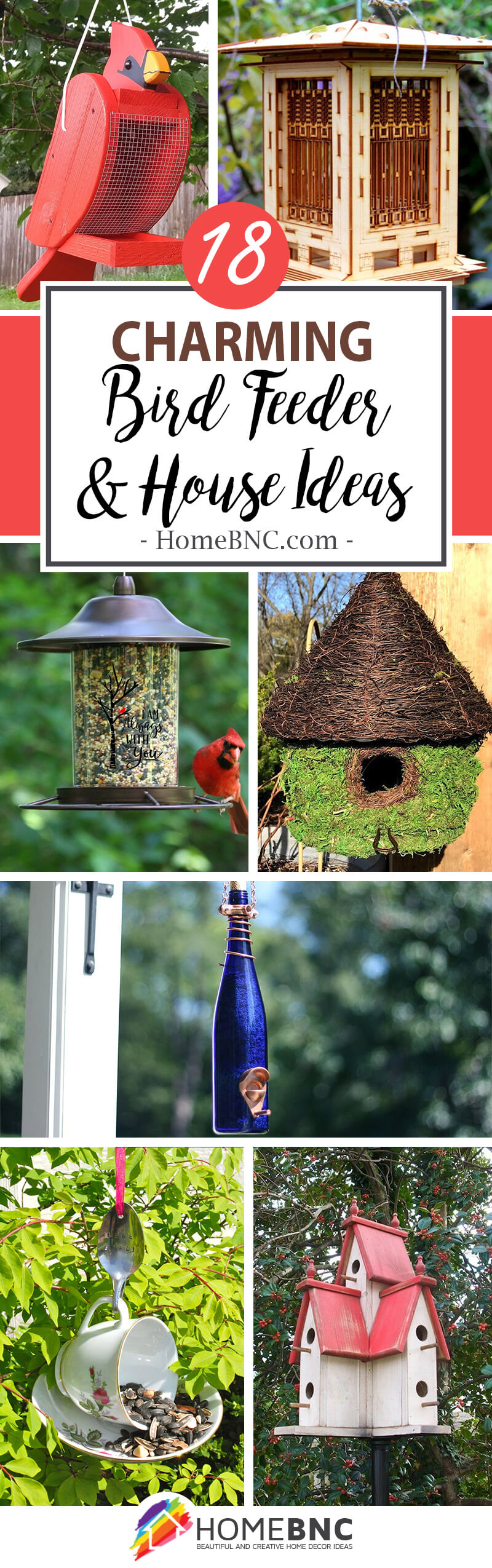 Best Unique Bird Feeders and Houses