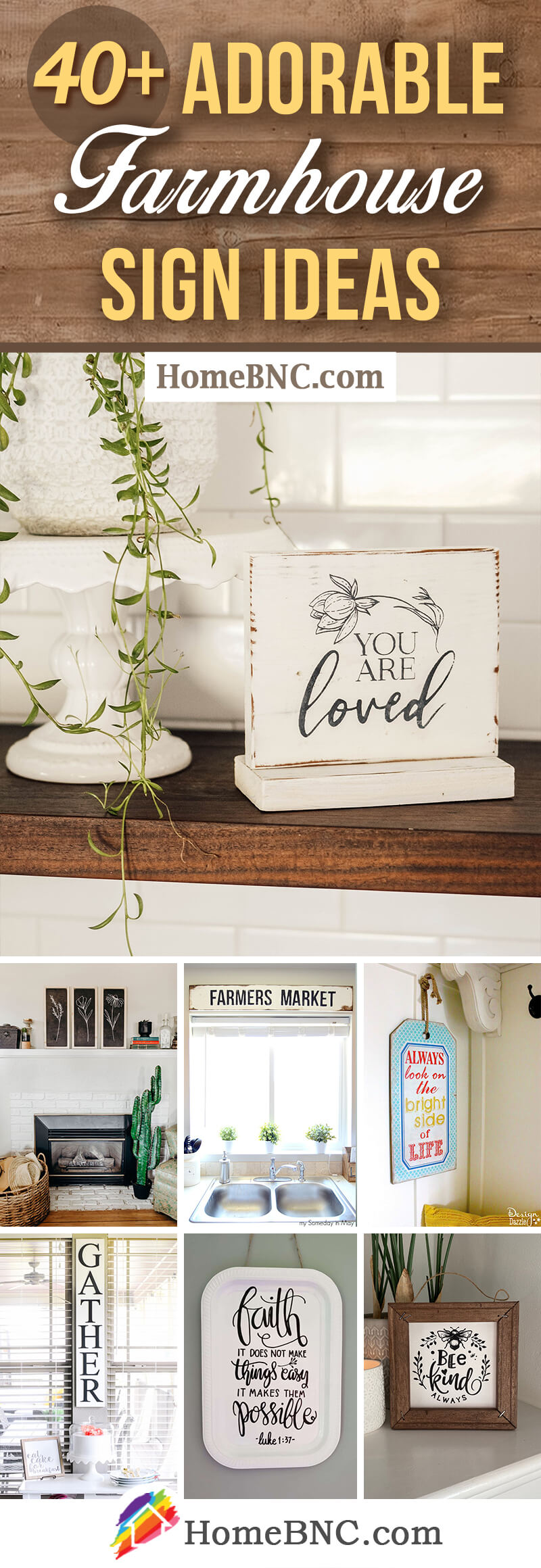 Best Modern Farmhouse Sign Ideas