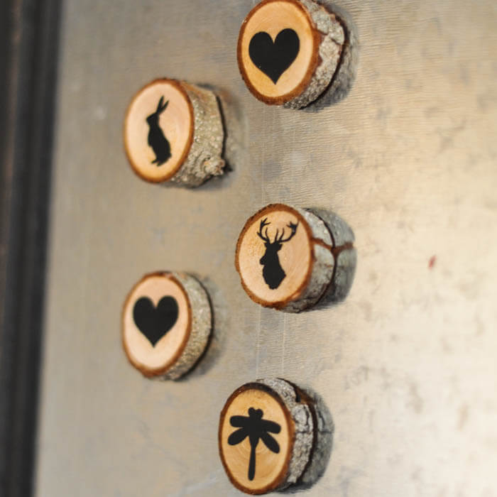 Rustic Flair Woodland Mini Magnets