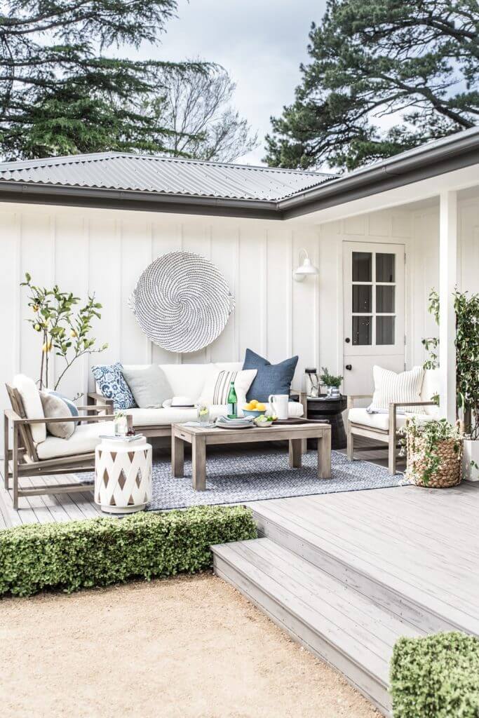 Unique Back Porch Living Room Utopia