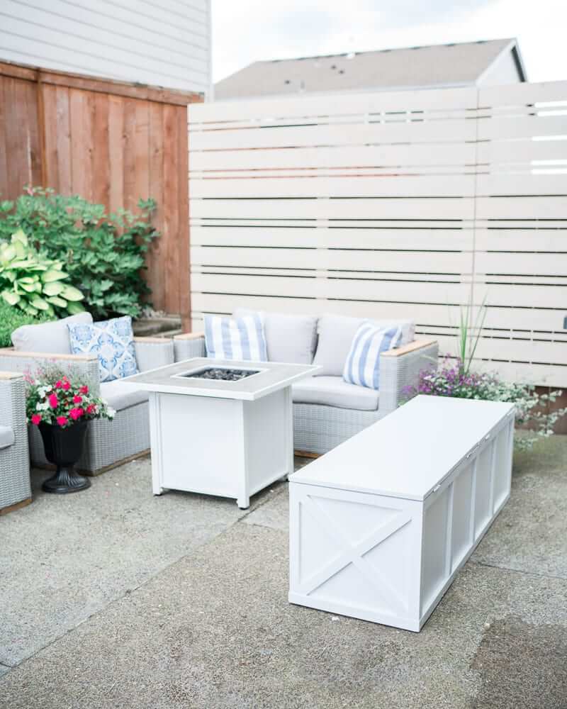 Weekend Warrior DIY Patio Storage Box