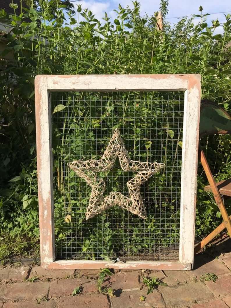 Star of the Show Wire Framed Art