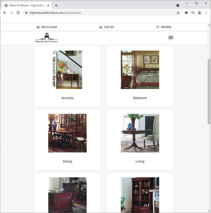 High-End Used Furniture