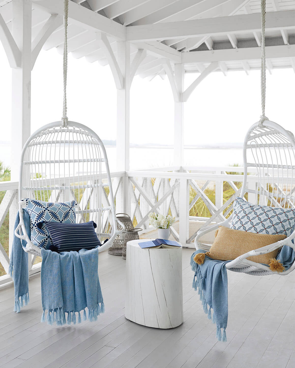 Unique Porch Swings Keep Your Deck Fresh