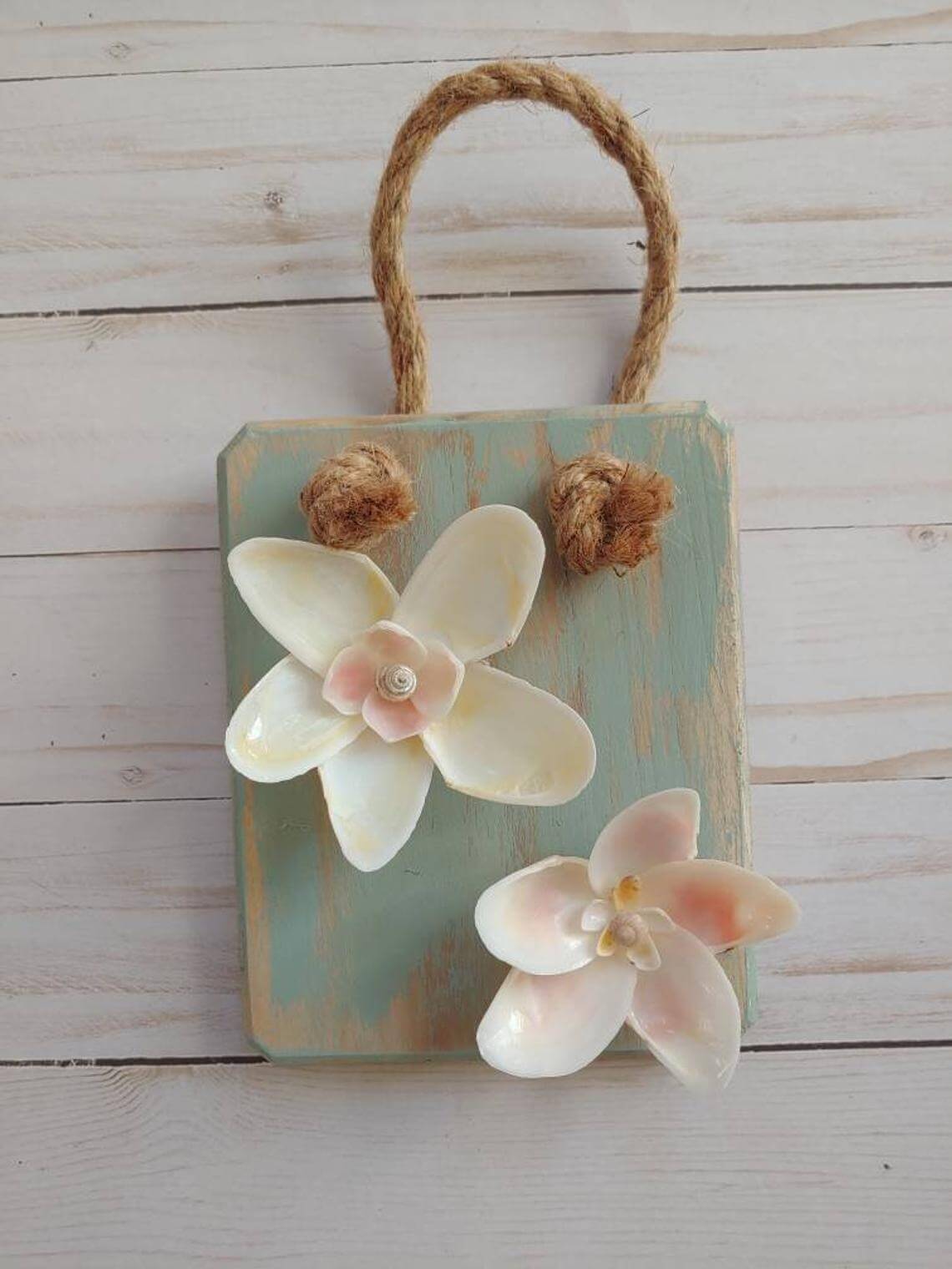 Calm, Cool, and Collected Shell Flower Decoration