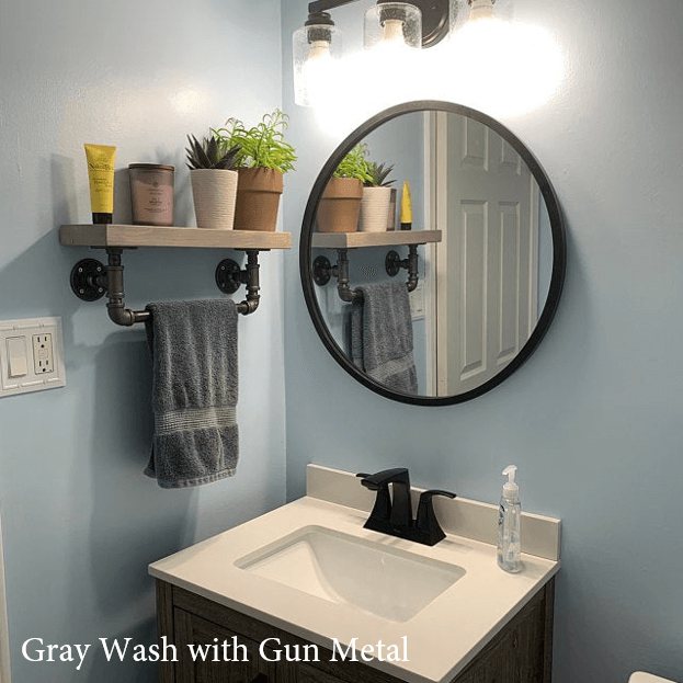 Hanging Towel Bar for Your Beautiful Bathroom Corner