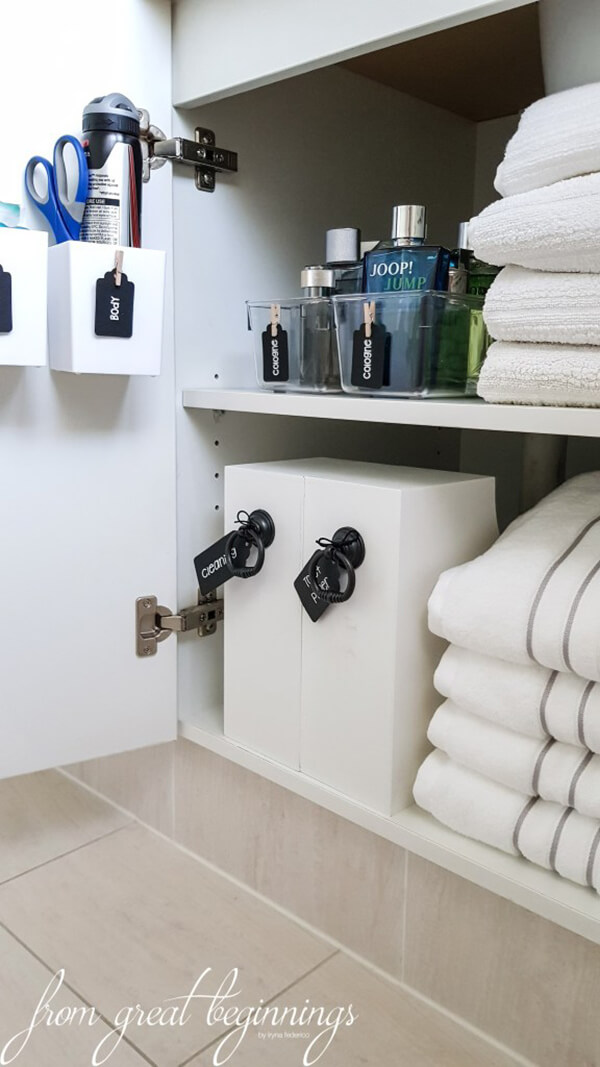 Bathroom Cabinet Organization and Storage Solutions