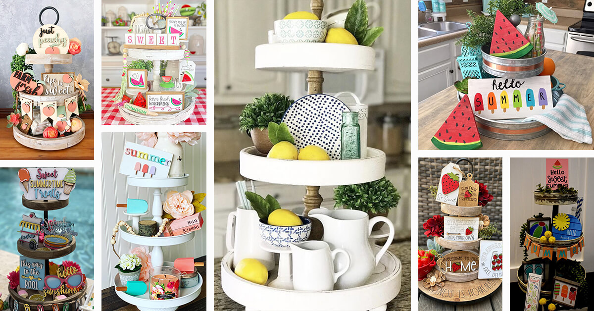 Featured image for 23 Incredible Summer Tiered Tray Decoration Ideas That’ll Make a Statement