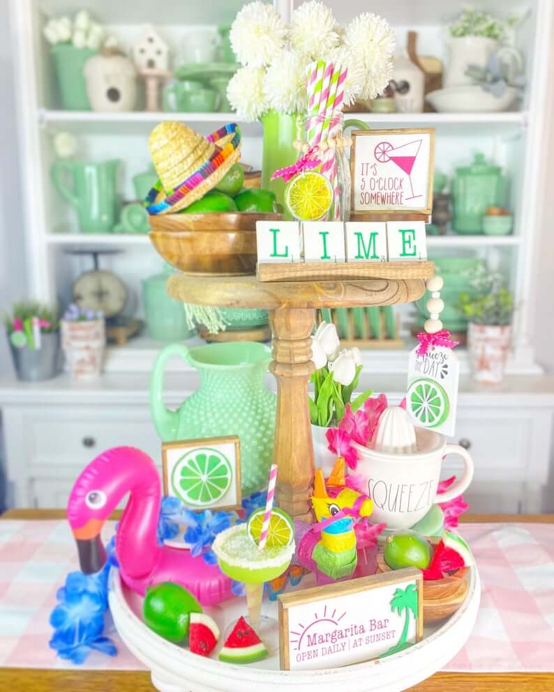 Cinco de Mayo Themed Tiered Tray