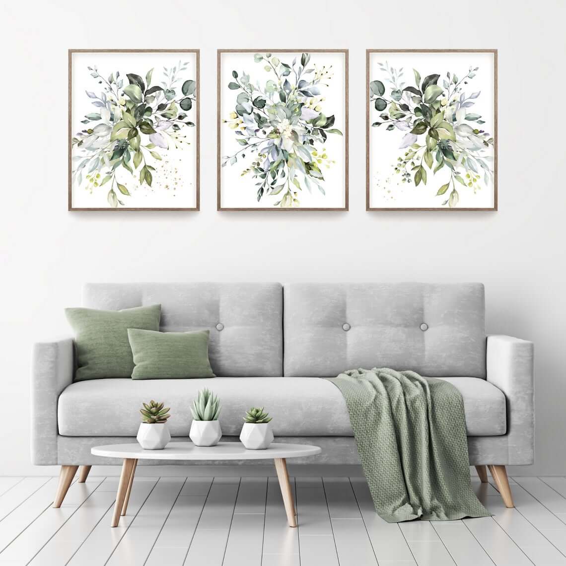 Botanical Abstract Wall Art Painting