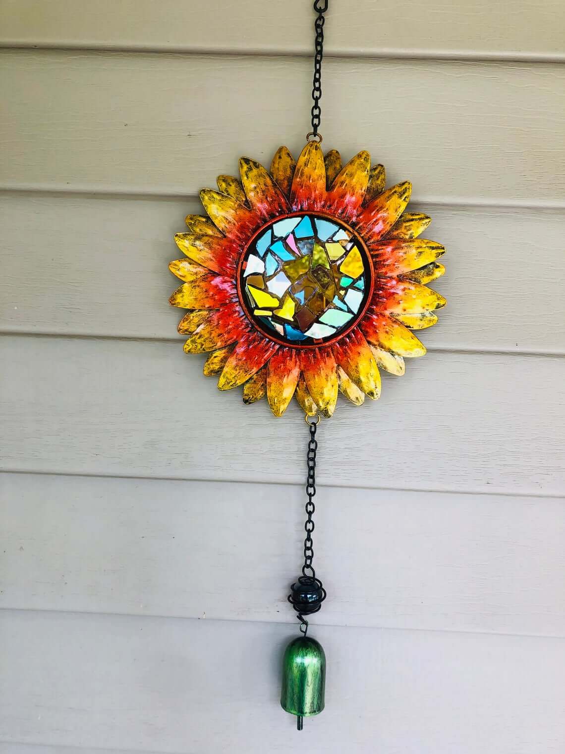 Ambient Sunflower Wind Chime for the Yard