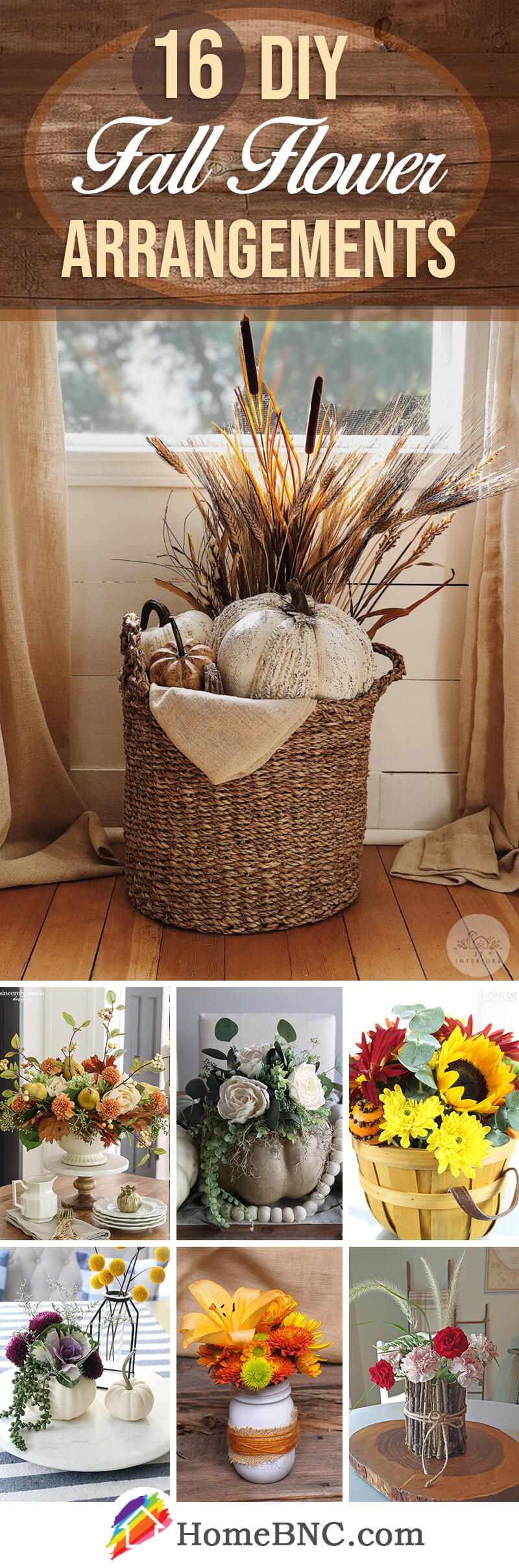 Best DIY Fall Flower Arrangements