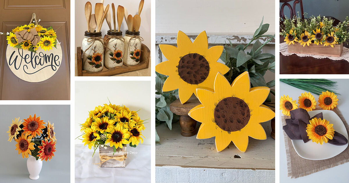 Featured image for “30 Sunflower Home Decor Ideas to Brighten Up Any Room of Your House”