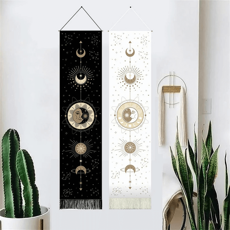 Stunning Moon Phase Wall Tapestry