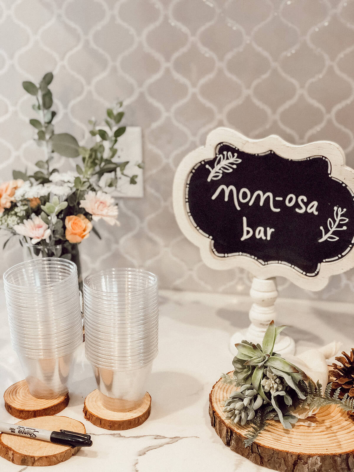 Moms Need Mimosas: Shower Bar