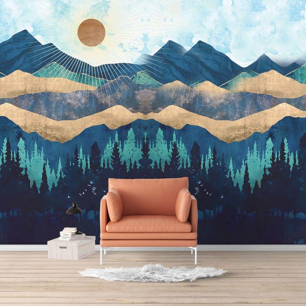 Your Choice Landscape Wall Mural Nordic Style