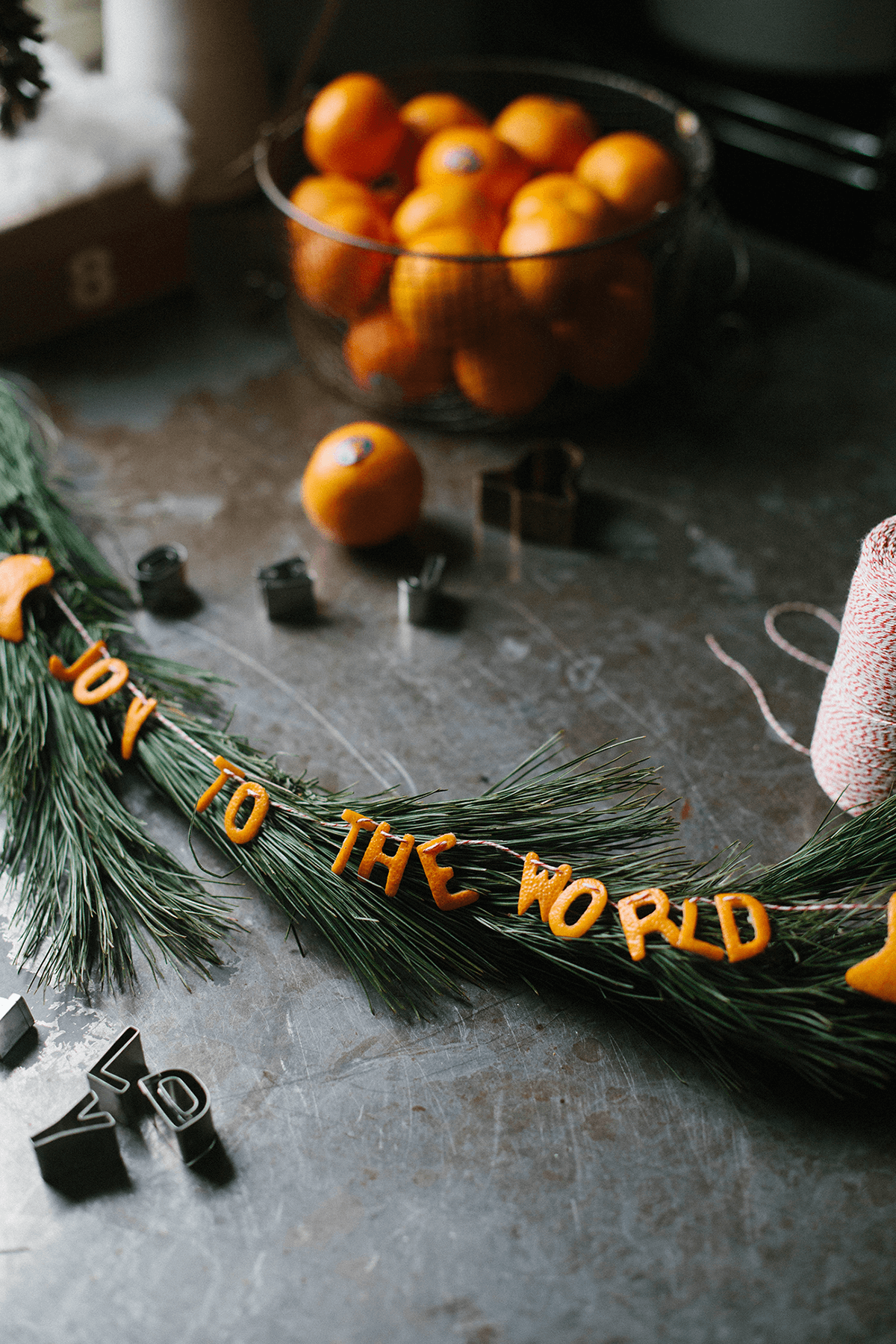 Exciting DIY Citrus Peel Garland