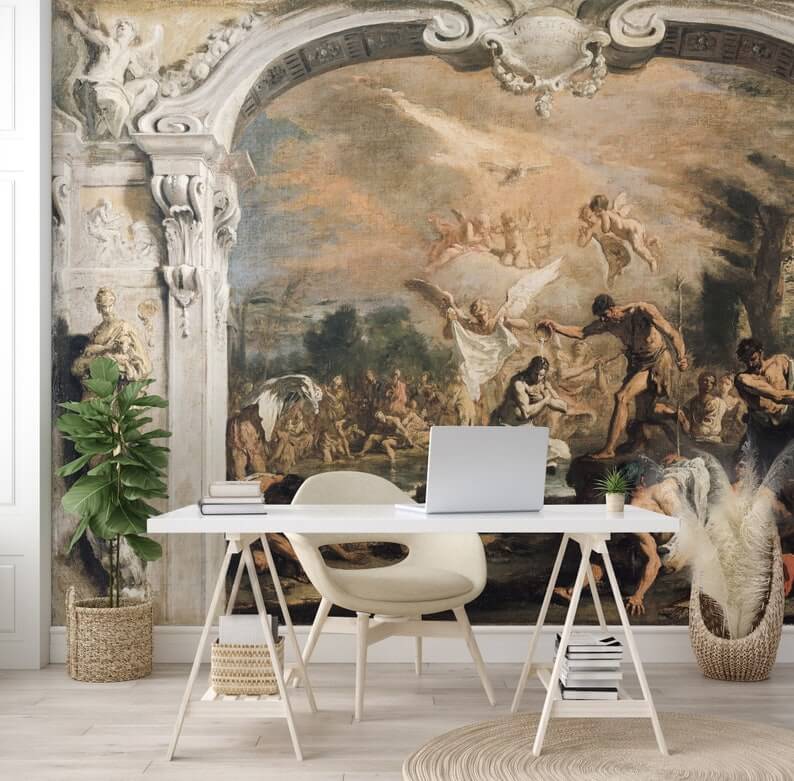 Old World Renaissance Wallpaper Mural