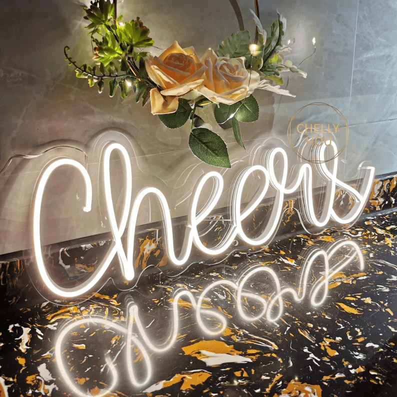 Perfect Bar Party Cheers Neon Sign