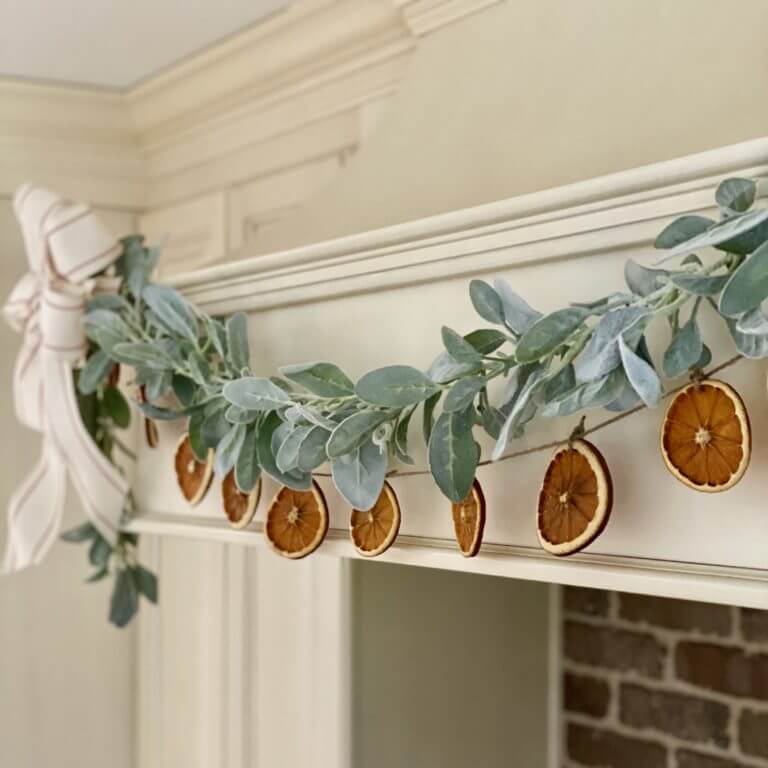 Classic Dried Orange Slice Garland