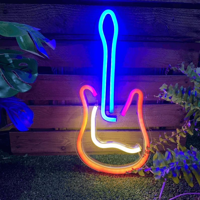 Music Lover Guitar Night Light