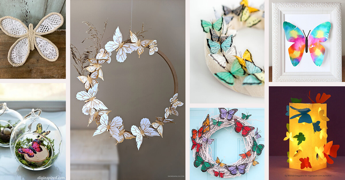 Featured image for “16 Enchanting Ideas to Use Best DIY Butterfly Decorations to Make Your Space Feel Magical”