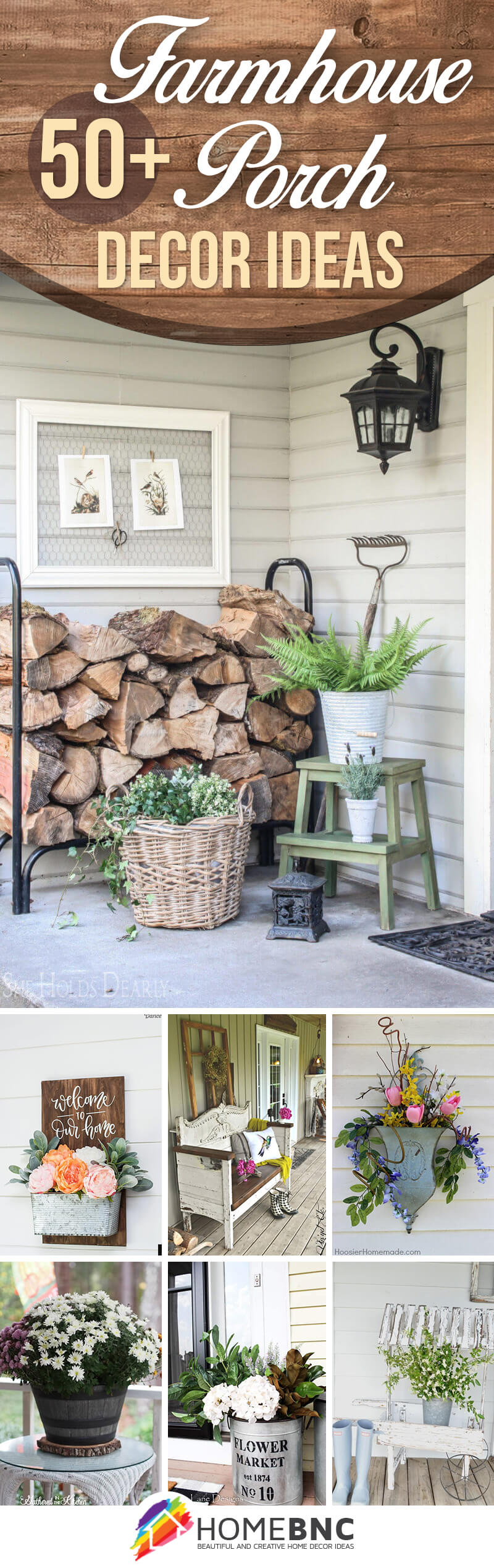 Rustic Farmhouse Porch Designs