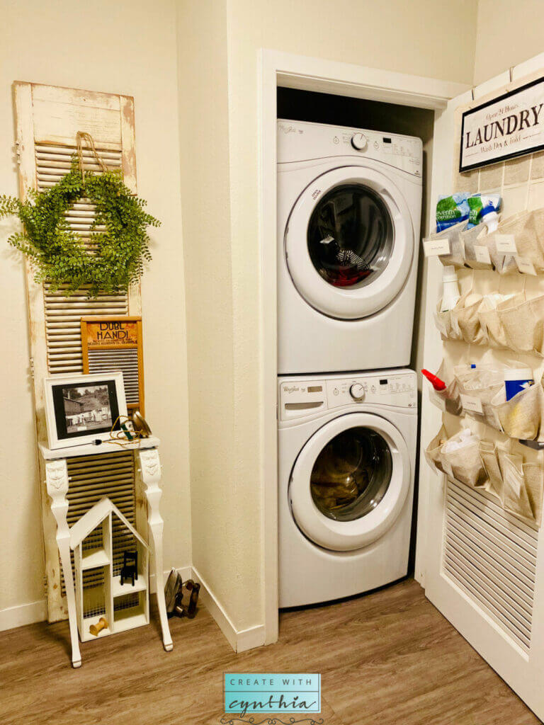 Super Storage Solutions Laundry Closet