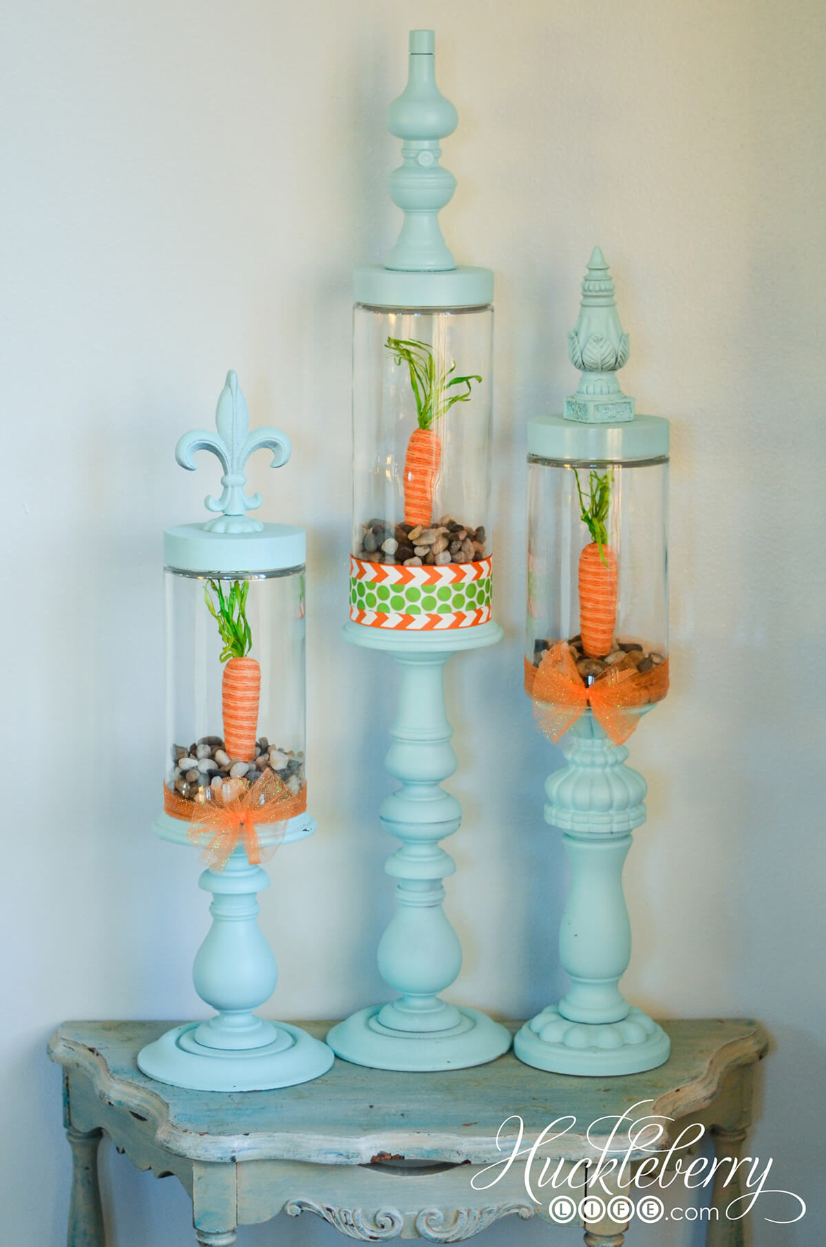 Colorful and Fun Finials For Spring