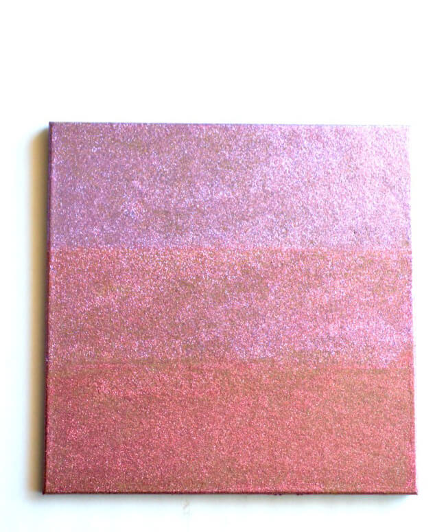 Ombre Glitter Cork Board Design