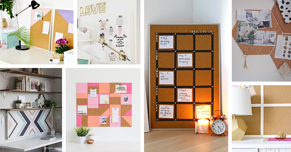 Featured image for “17 DIY Cork Board Ideas for All Your Organizing and Decorating Needs”