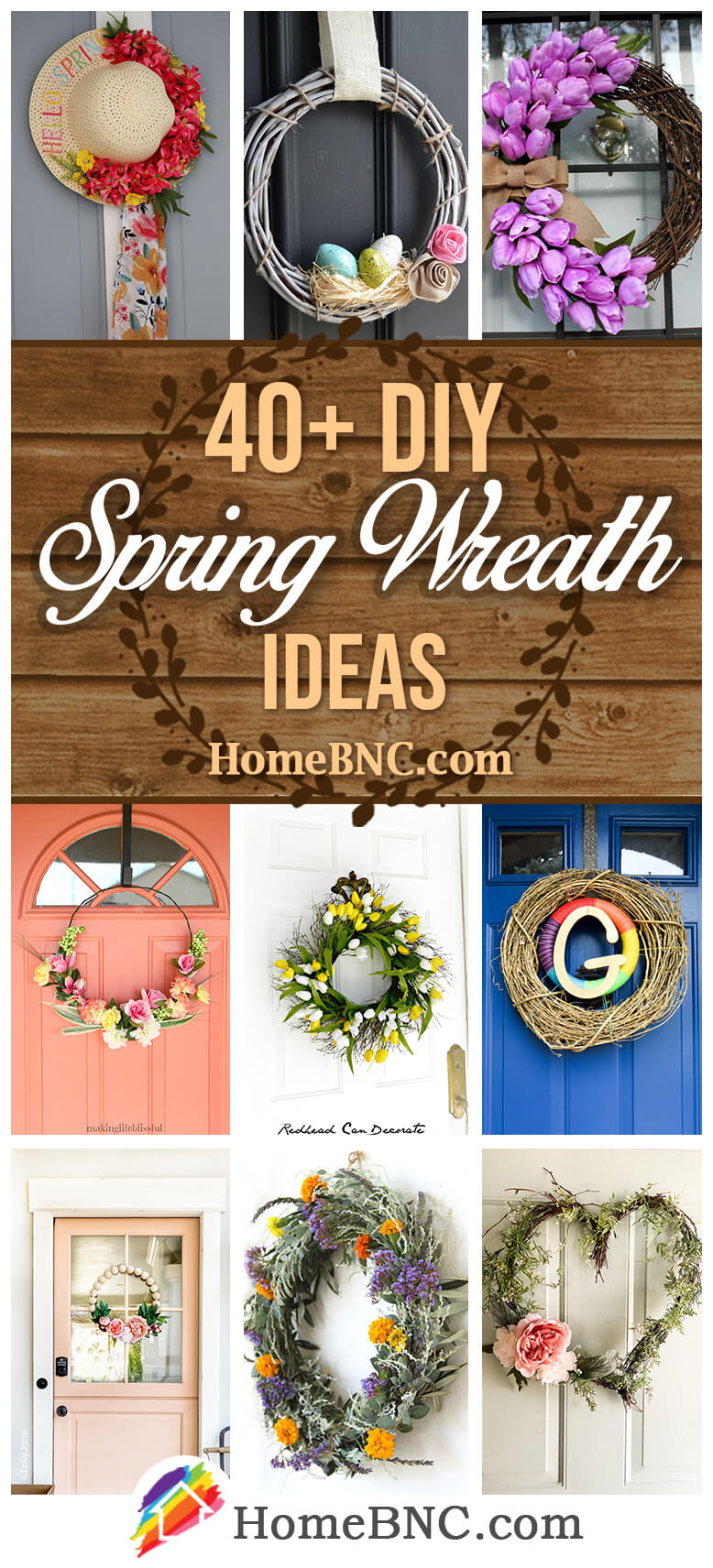 DIY Spring Wreath Ideas