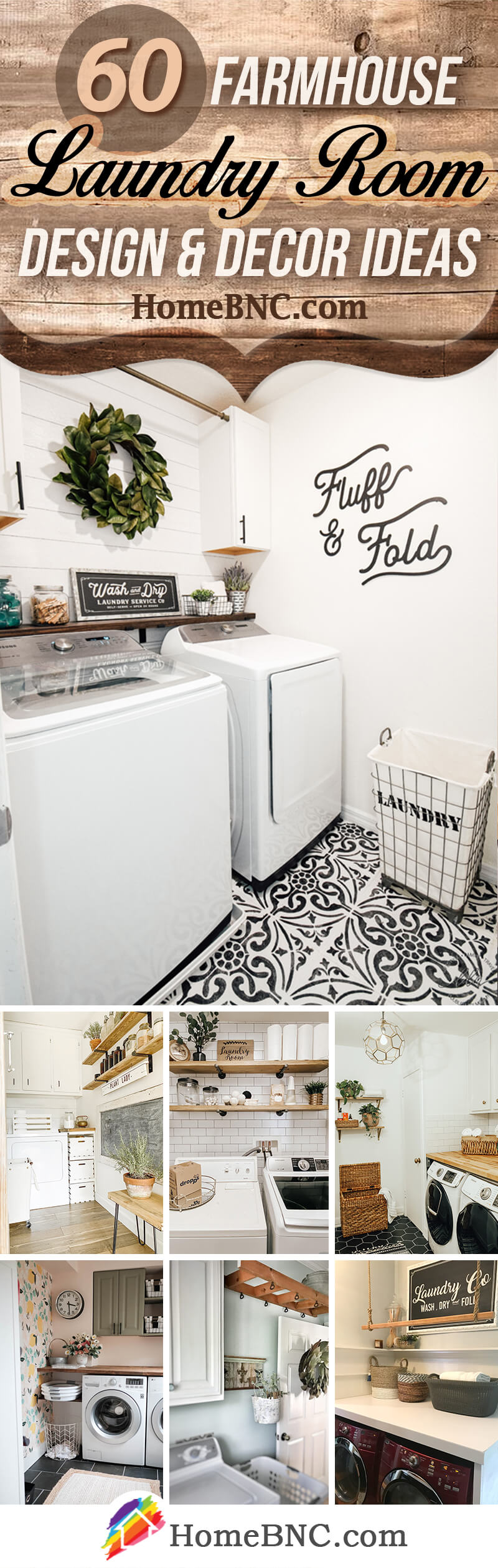 Farmhouse Laundry Room Decor Ideas