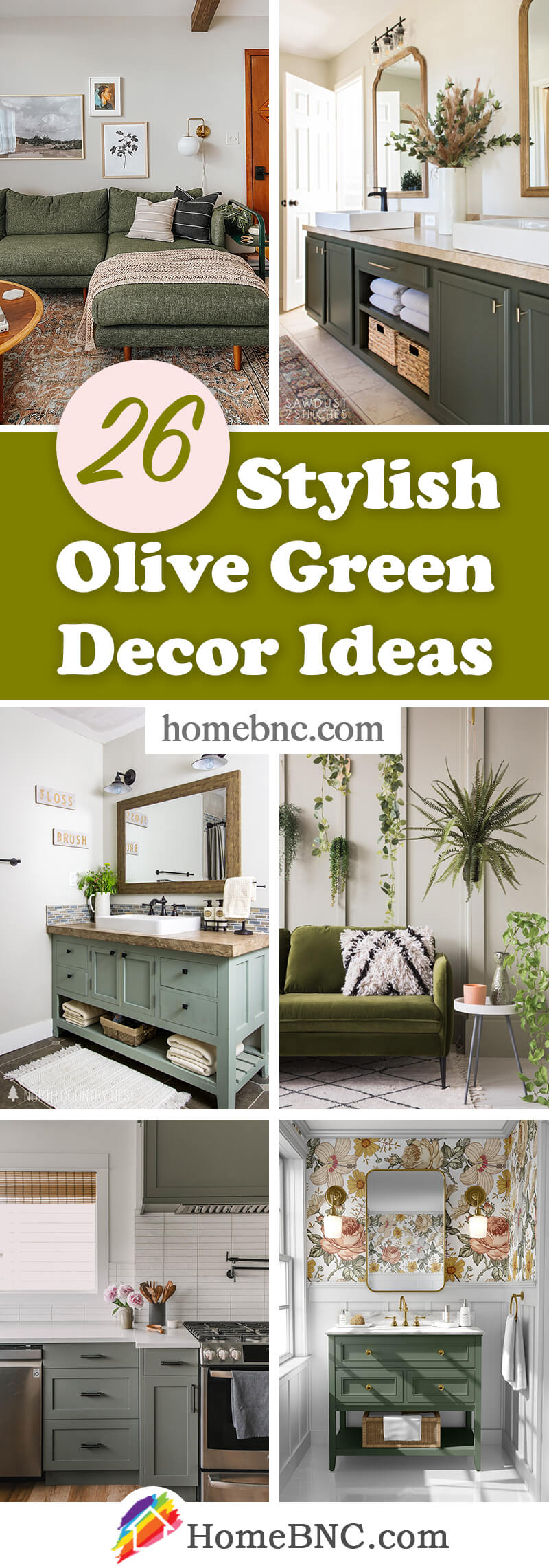 Best Olive Green Decor and Design Ideas