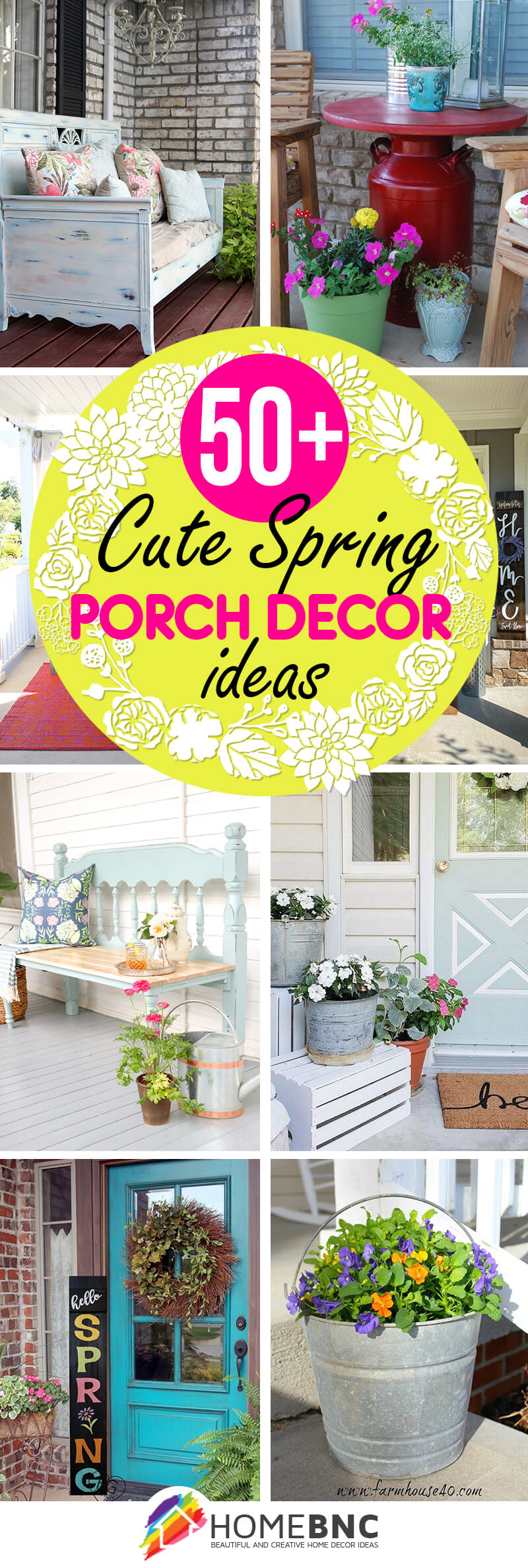 Spring Porch Decor