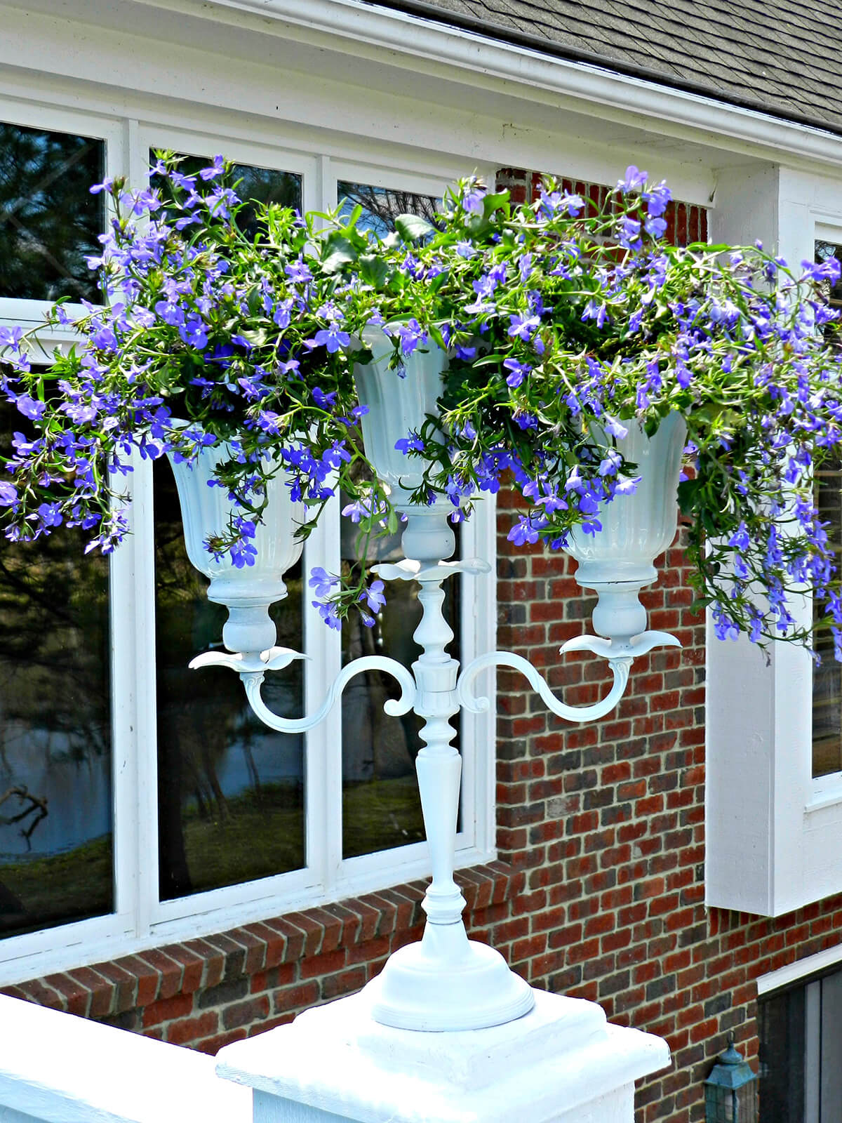 Elegant and White Garden Planter